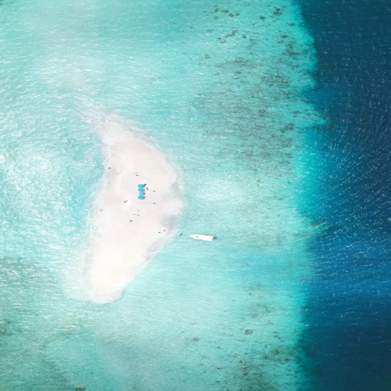 Beach at Arena Beach Hotel on Maafushi, Maldives