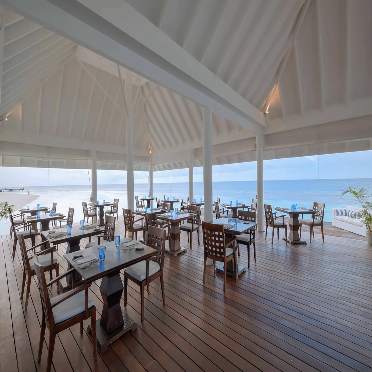 Dining at Diamonds Athuruga on Athuruga, Maldives
