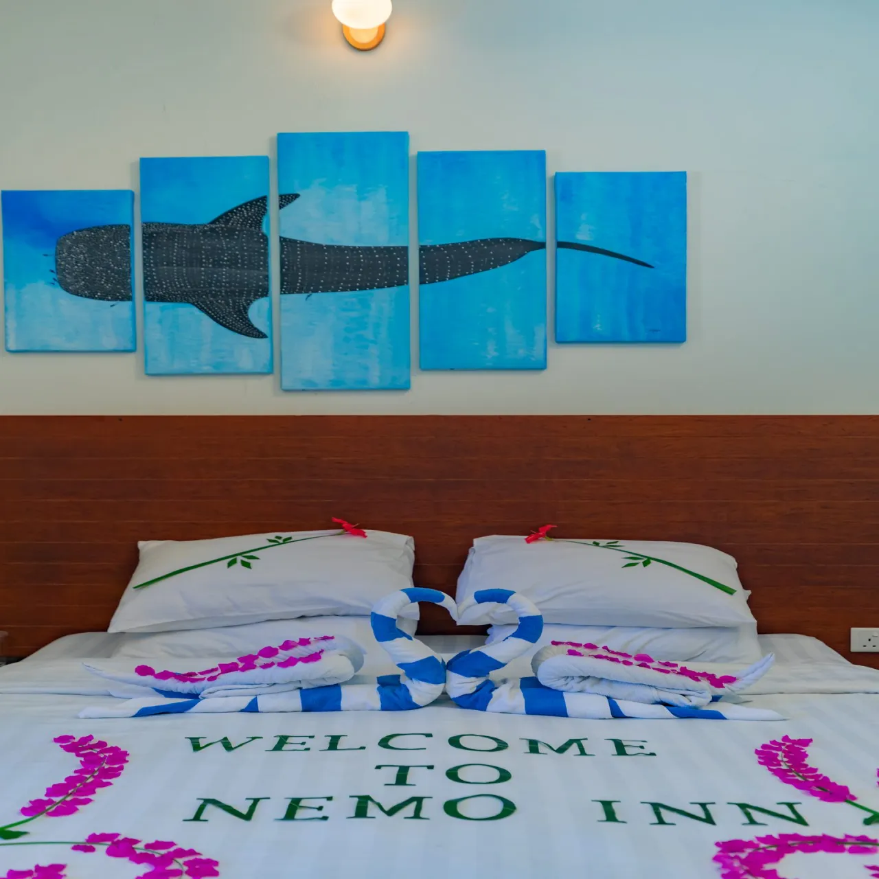 Room 102 at Nemo Inn on Omadhoo, Maldives