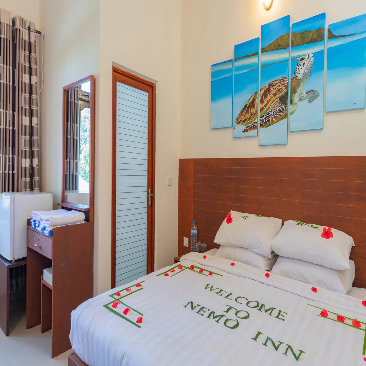 Room 104 at Nemo Inn on Omadhoo, Maldives