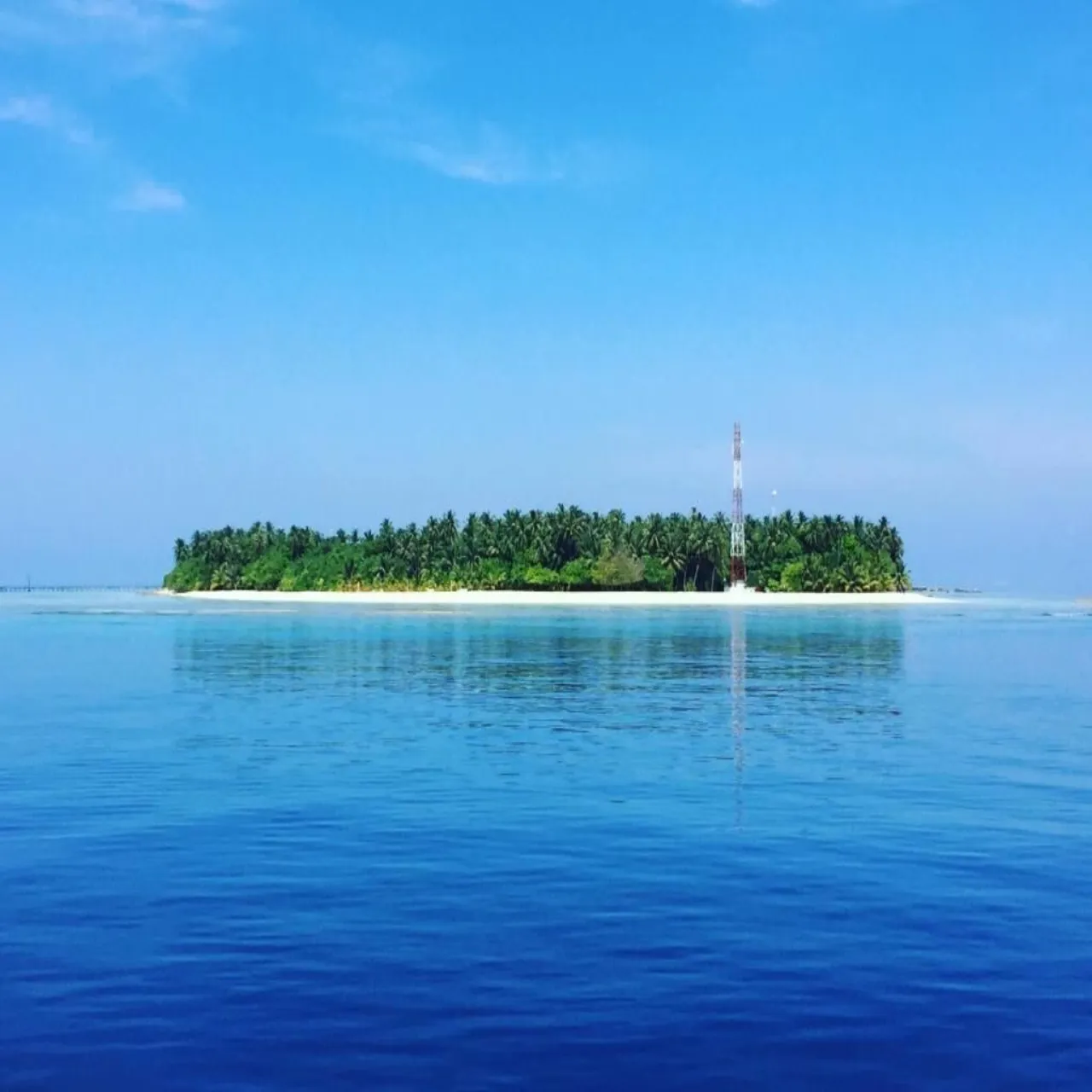 View at Noomuraka Inn on Omadhoo, Maldives