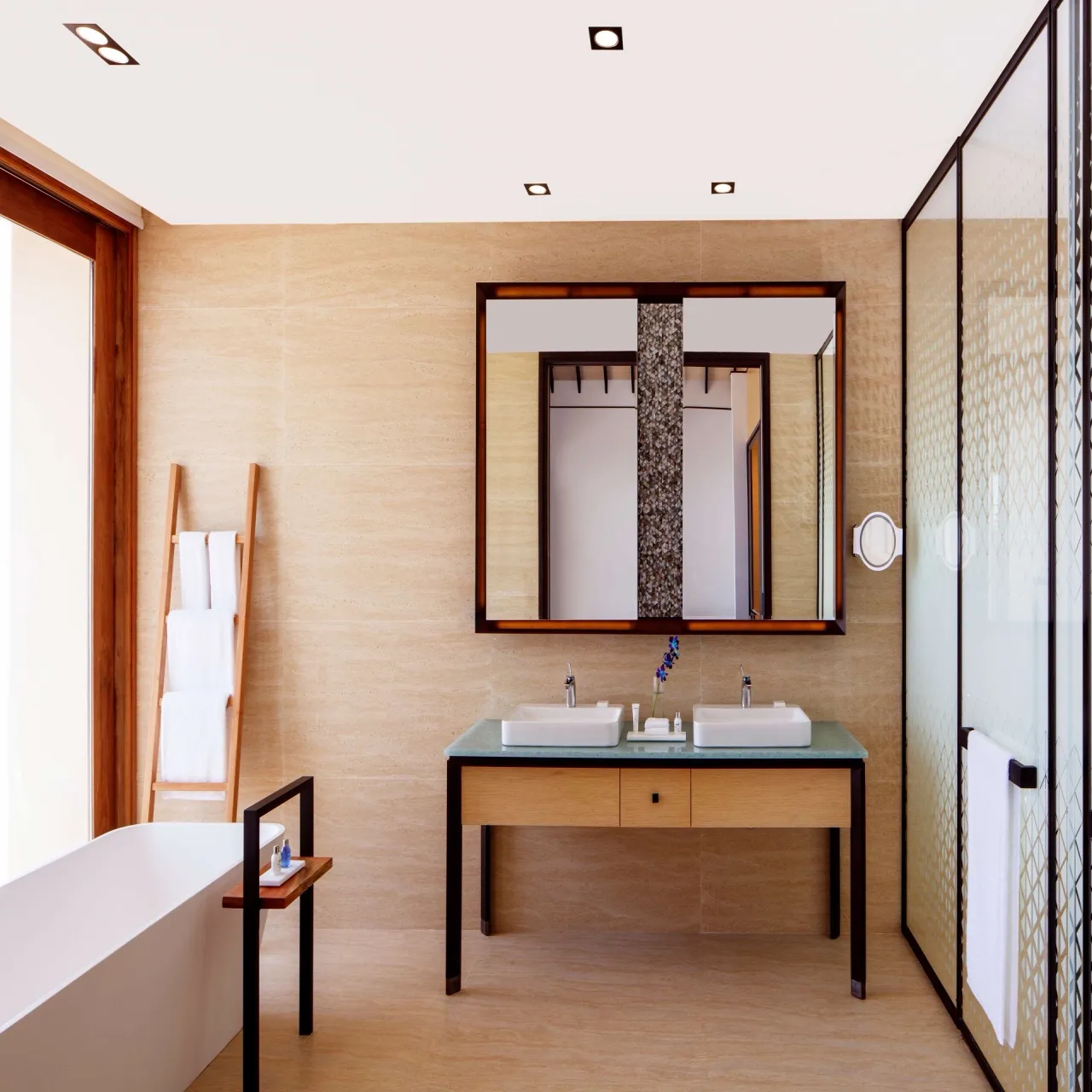 Bathroom at Radisson Blu Resort Maldives on Fenfushi, Maldives