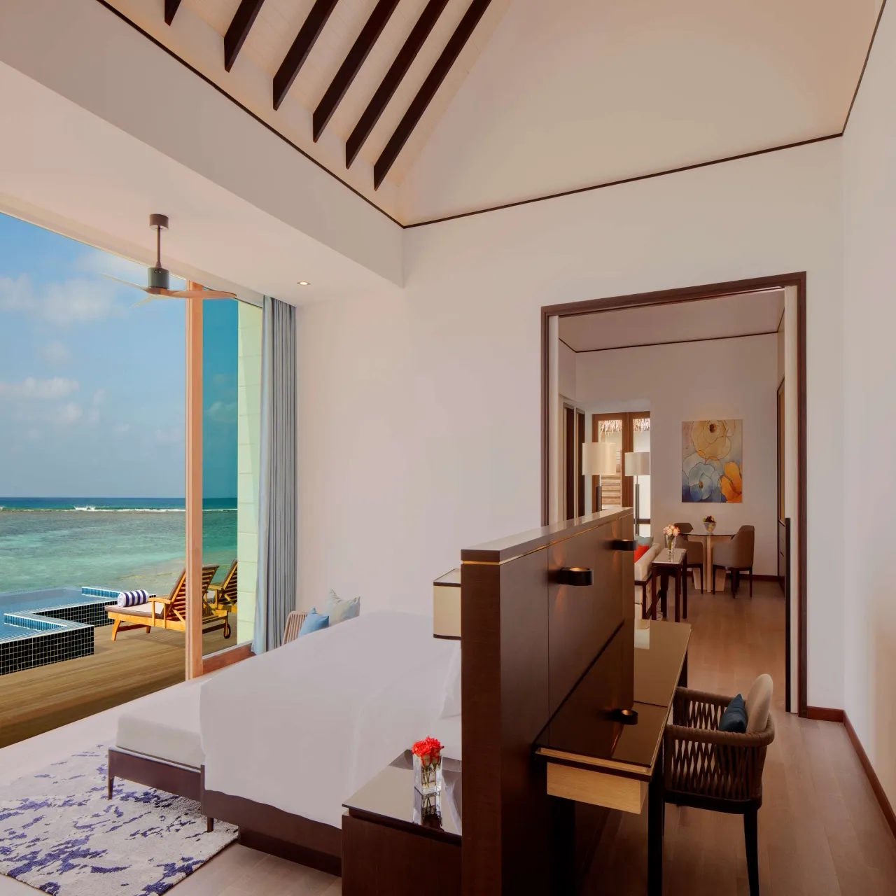 Room Three Bedroom Overwater Villa at Radisson Blu Resort Maldives on Fenfushi, Maldives