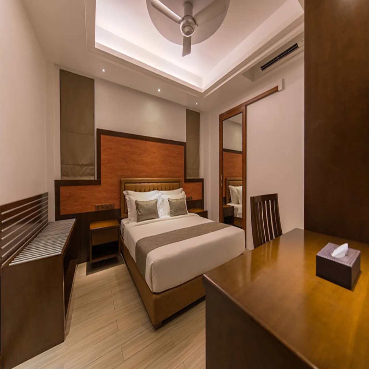 Room Deluxe Double at Samann Host on Hulhumalé, Maldives
