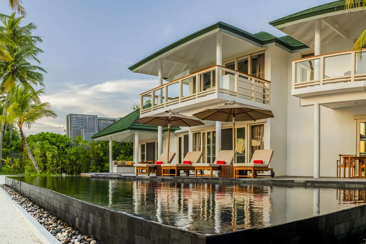 Four bedroom beach residence at Siyam World, Maldives