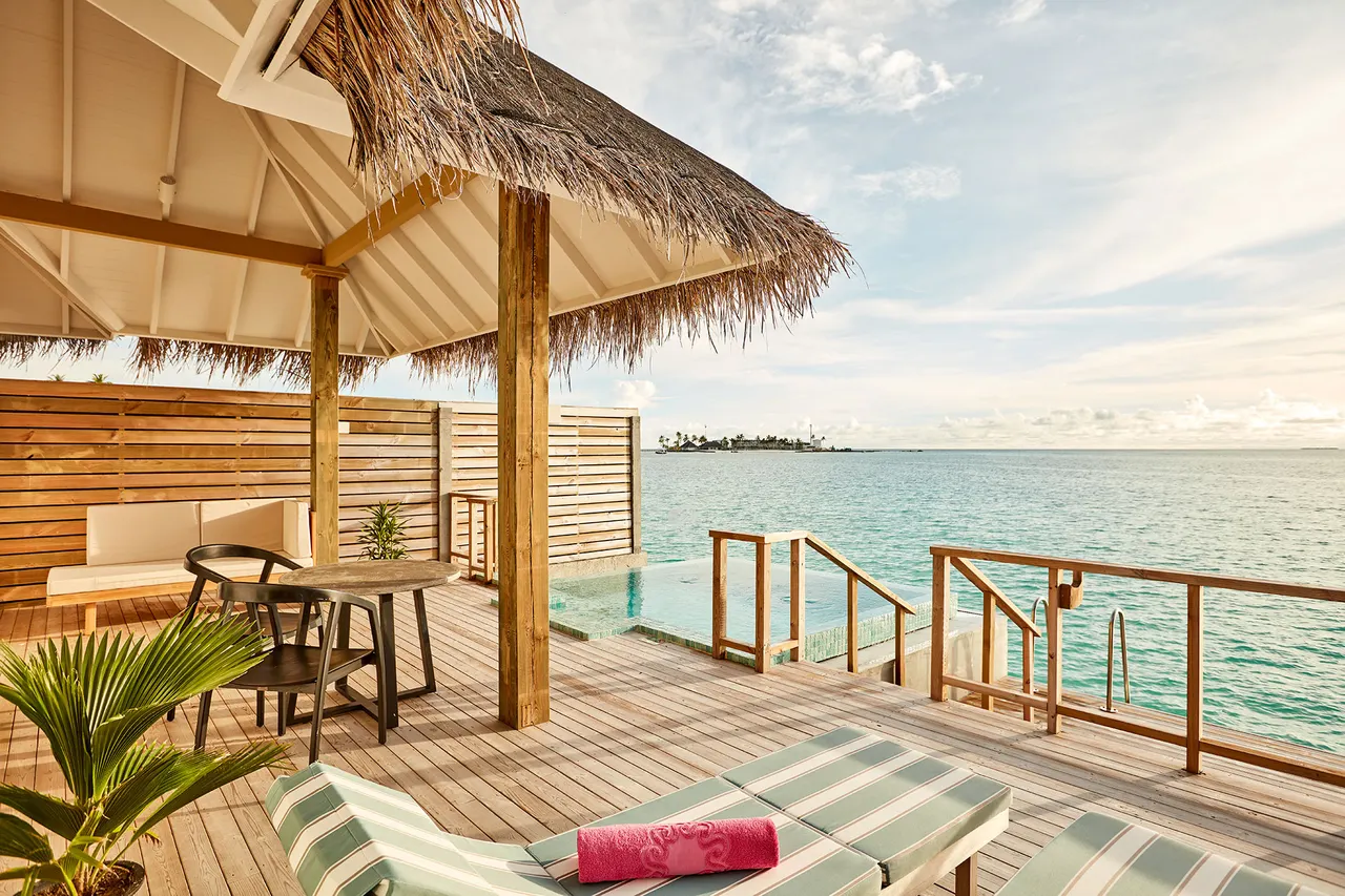 Ocean villa pool at Sun Siyam Iru Veli, Maldives