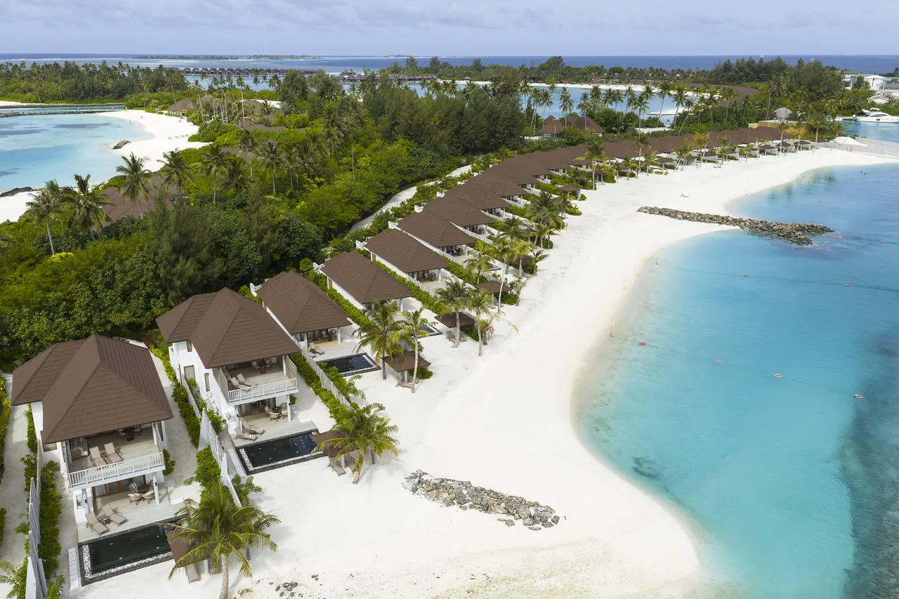Two bedroom beach residence at Sun Siyam Olhuveli, Maldives