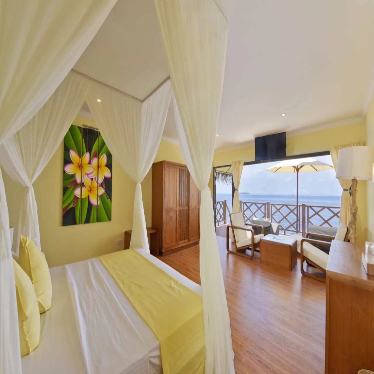 Room Superior Water Bungalow at Thulhagiri Island Resort & Spa on Thulhagiri, Maldives