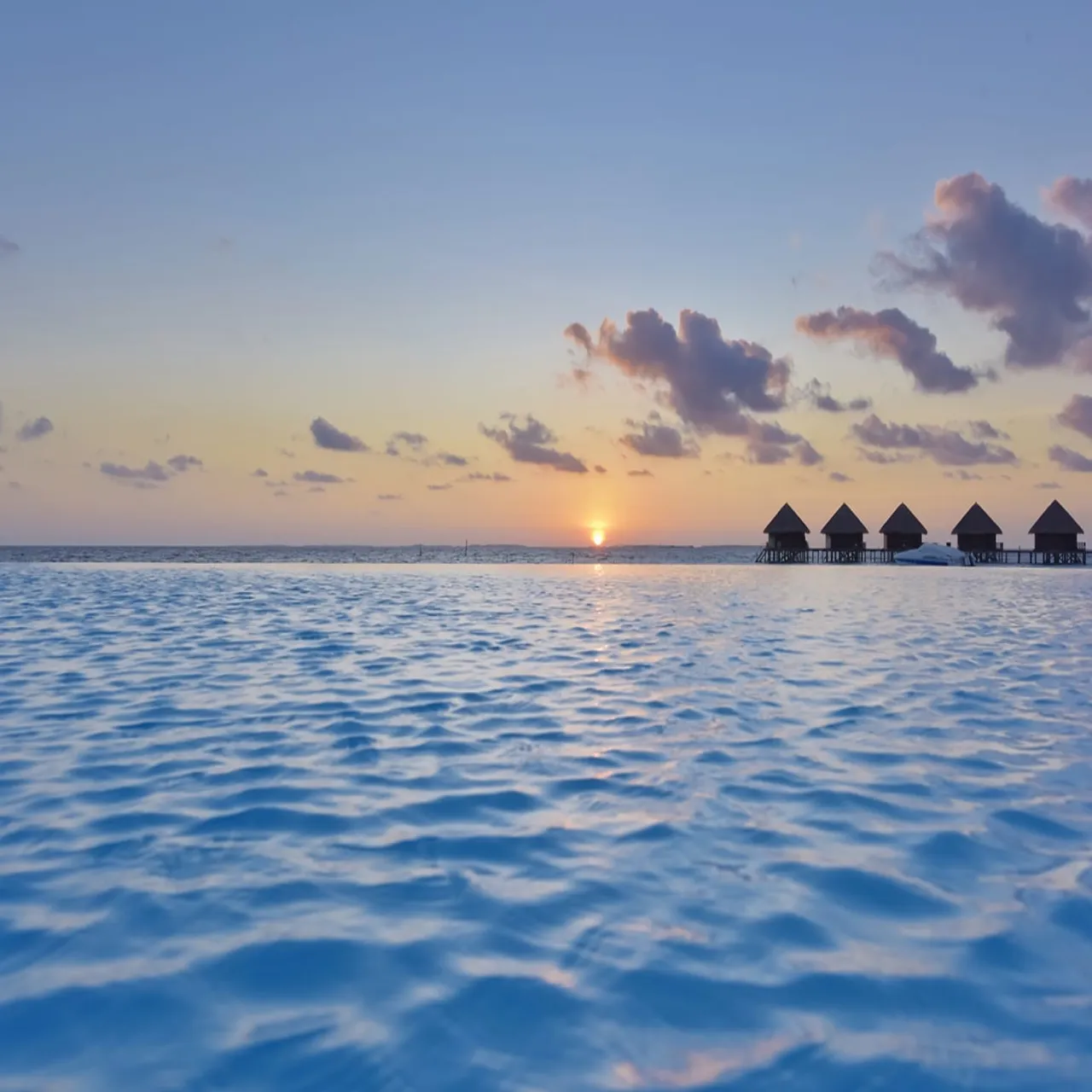 View at Thulhagiri Island Resort & Spa on Thulhagiri, Maldives